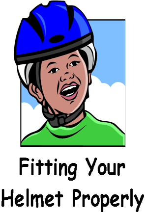Fitting your helmet properly